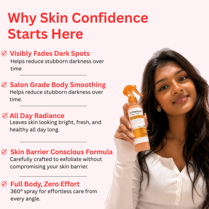 Dr. Melaxin Peel Shot : Brightening Body Spray in Seconds, Not Sessions