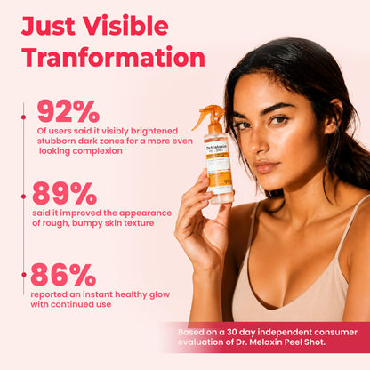 Dr. Melaxin Peel Shot : Brightening Body Spray in Seconds, Not Sessions